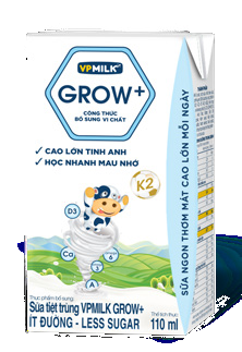 VPMilk Grow+ Ít đường