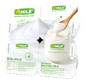 Sữa chua hũ VPMilk có đường